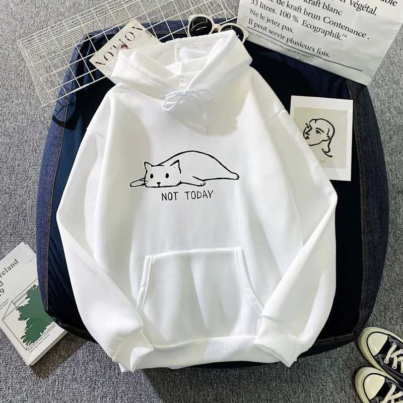2025Fashion Trend Fleece Hoodie Sweatshirt Unisex Autumn Winter Couple Loose Comfortable SportswearT251023