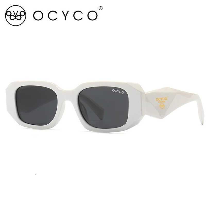 Ins Irregar Sunes Wen Vintage Ladies Square Sun es Men UV Protection Outdoor S EyewearW251023