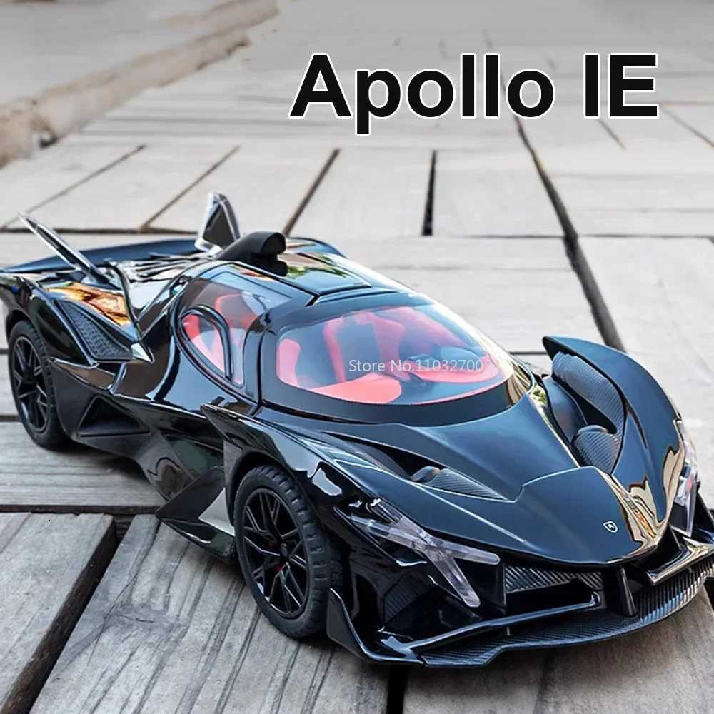 124 Apollo IE Alloy Car Model Super Sports Car Toys Simulation Diecasts Toy Vehicles Decoration For Kids Boys Christmas GiftsT251023