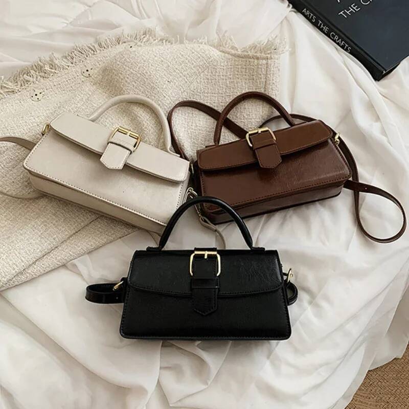 designer bags retro luxury handbags small square bags versatile and simple crossbody bags commuting bags women's shoulder bags