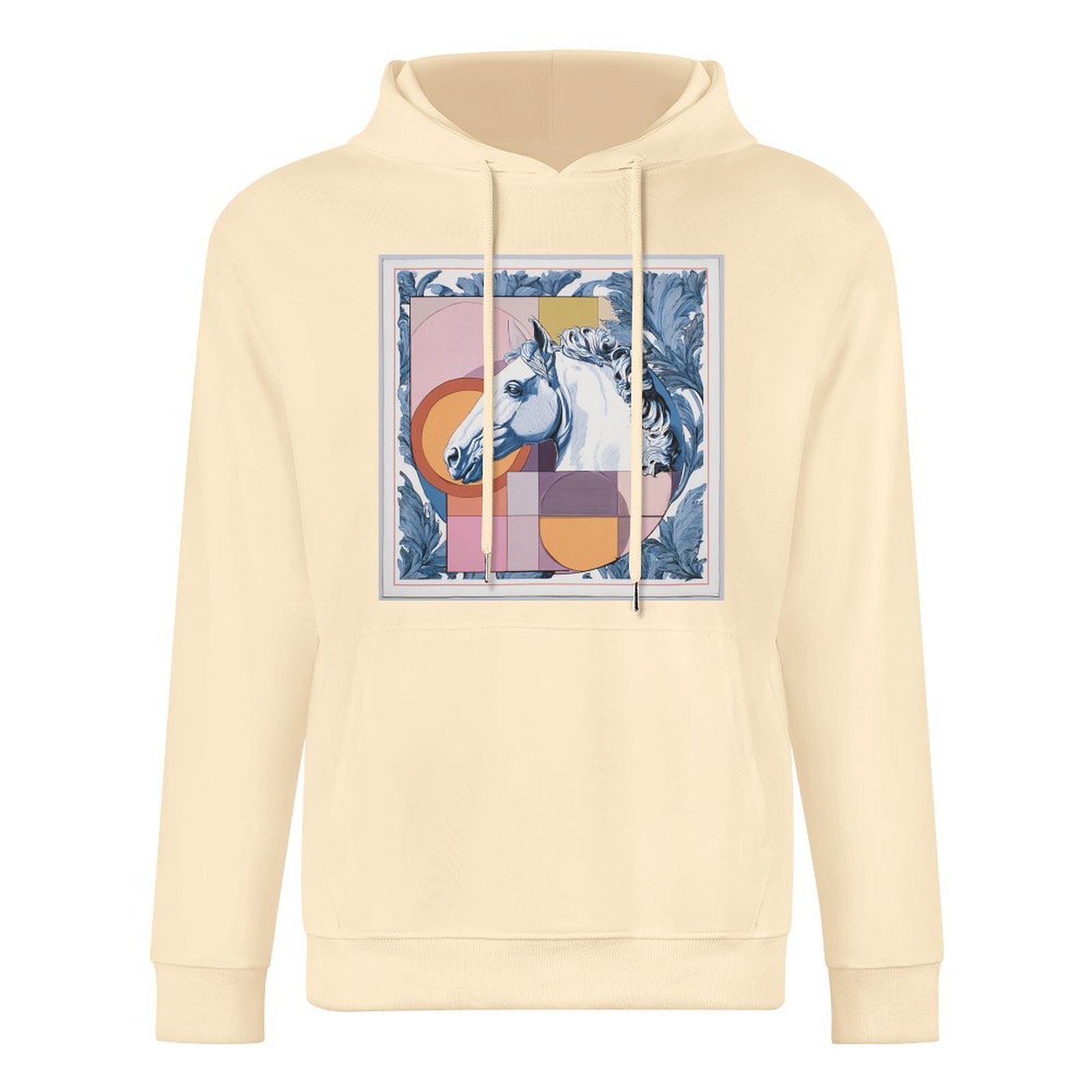 H Designer Fall Winter Hoodie Luxury Horse Print Design Unisex Long Sleeve Streetwear Hip Hop Oversized Fit Hoodie Men's Fashion Apparel H29