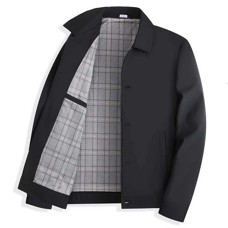 2025 New Mens Casual Jacket Spring Autumn Solid Color Business Jacket Male Suit Coat High Quality Men Clothing Outwear W251023