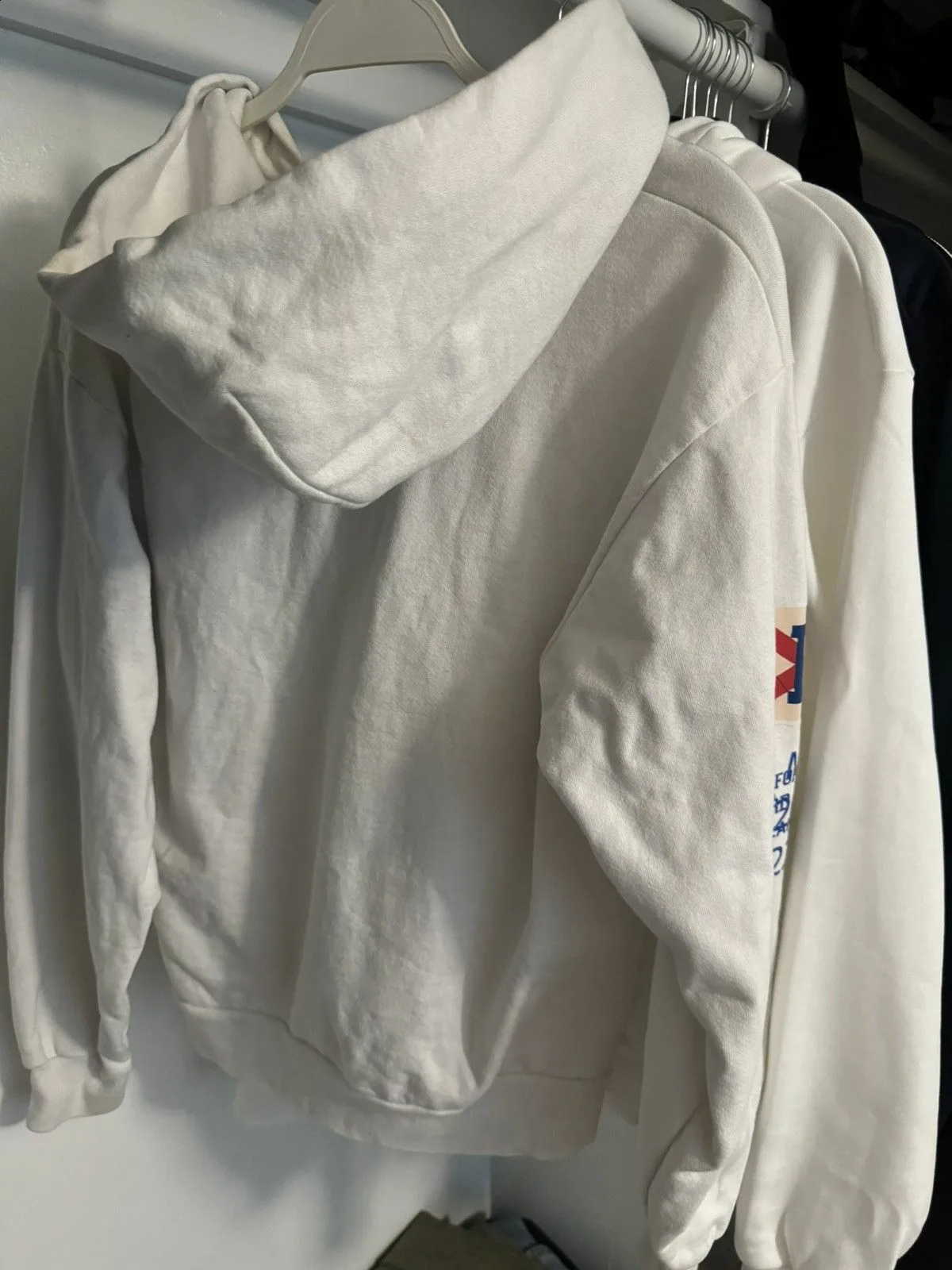 Streetwear Zipper Hoodie Mens Womens White Harajuku Gothic Vintage Letter Graphic Print Sweatshirts Casual Hip Hop Y2K Clothing 251022