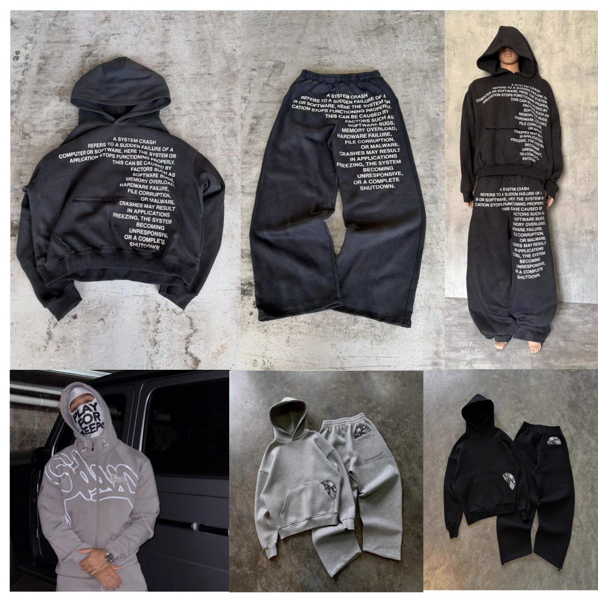 Men's Pants Y2K Casual Baggy Men High Streetwear Letter Printed Trousers Hip Hop Sweatpants Harajuku Retro Joggers Hip-hop Trend Rap Fleece Hoodi