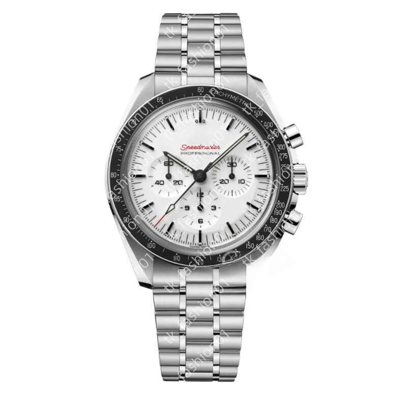 Master Chronograph Mens Watch Multi-Function Classic Fashionable Fine Stainless Steel Strap Speed Fully Automatic Quartz Watches Professional