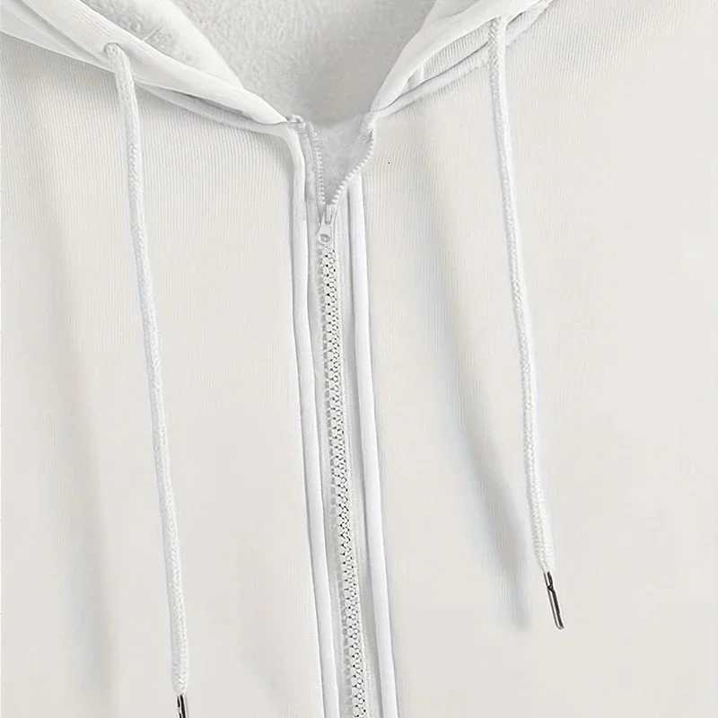 Mens New Autumn Winter Zipper Long Sleeve Hooded Casual Fashion Loose Fit Sportwear Sweatshirt with Anti Odor for SportsT251023