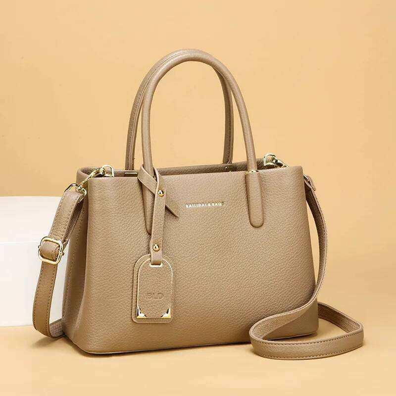Large Tote for Women - Stylish Work Bag with Crossbody Strap, Spacious Mom Purse