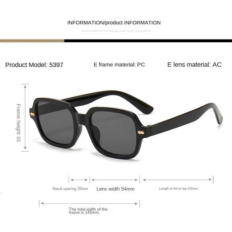 New Retro Classics Square Sunglasses For Women Men Fashion Luxury Brand Vintage Sun Glasses Modern Female Male Shades UV400W251023
