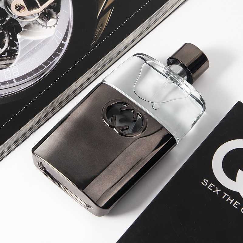 Brand small town Yixiang net red black sin love mens cologne wood sandalwood perfume 75mlW251023