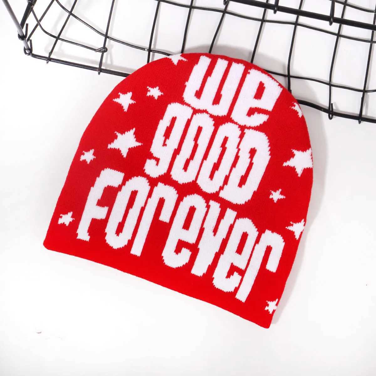 Letter Knitted Hat Winter Warm Beanie Hat Beanie Workwear Hat Men and Women Hip Hop Kanye Female Letter Outdoor FashionXJ251023