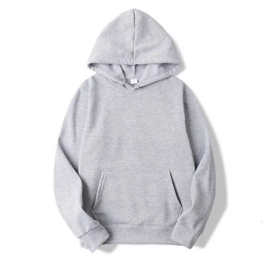 Blank Mens Fashionable Hooded Sweatshirt Unisex Black and White Hooded Sweatshirt Mens Sudaderas Para Hombres PoleronesT251023