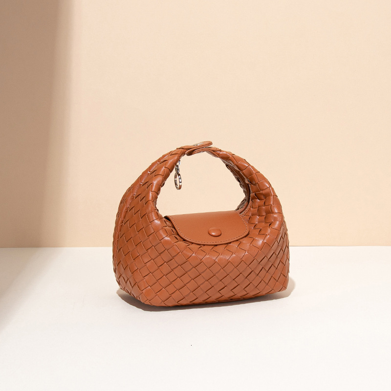 Luxury Brand Designer Bag Bag For Women Dragon Embroidered Bag 2025 Spring Summer New Woven Bag Single Shoulder Crossbody Handbag Crescent Bag Dumplin