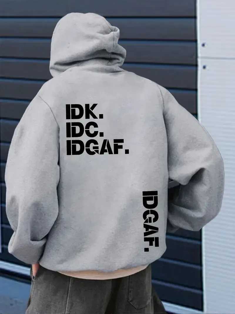 The new mens hoodie for Spring and Autumn 2025 is comfortable soft casual and fashionable with letter printsT251023