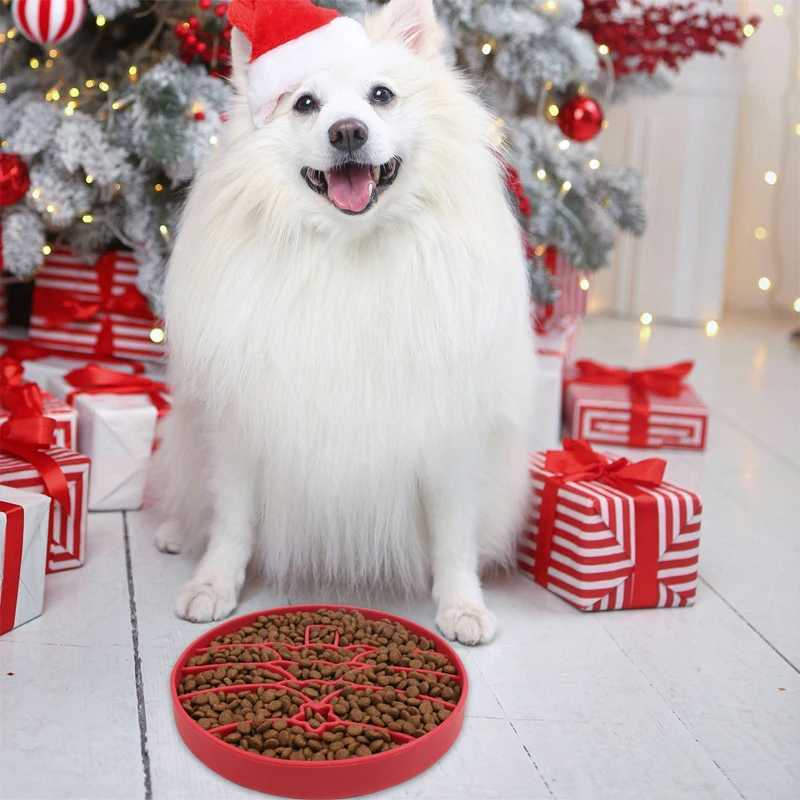 Pet Placemat Cat Slow Feeding Mat Dog Lick Mats Silicone Pet Eating with Slow Food Bowl Pet Antislip Antichoking Eating Gear Y251023