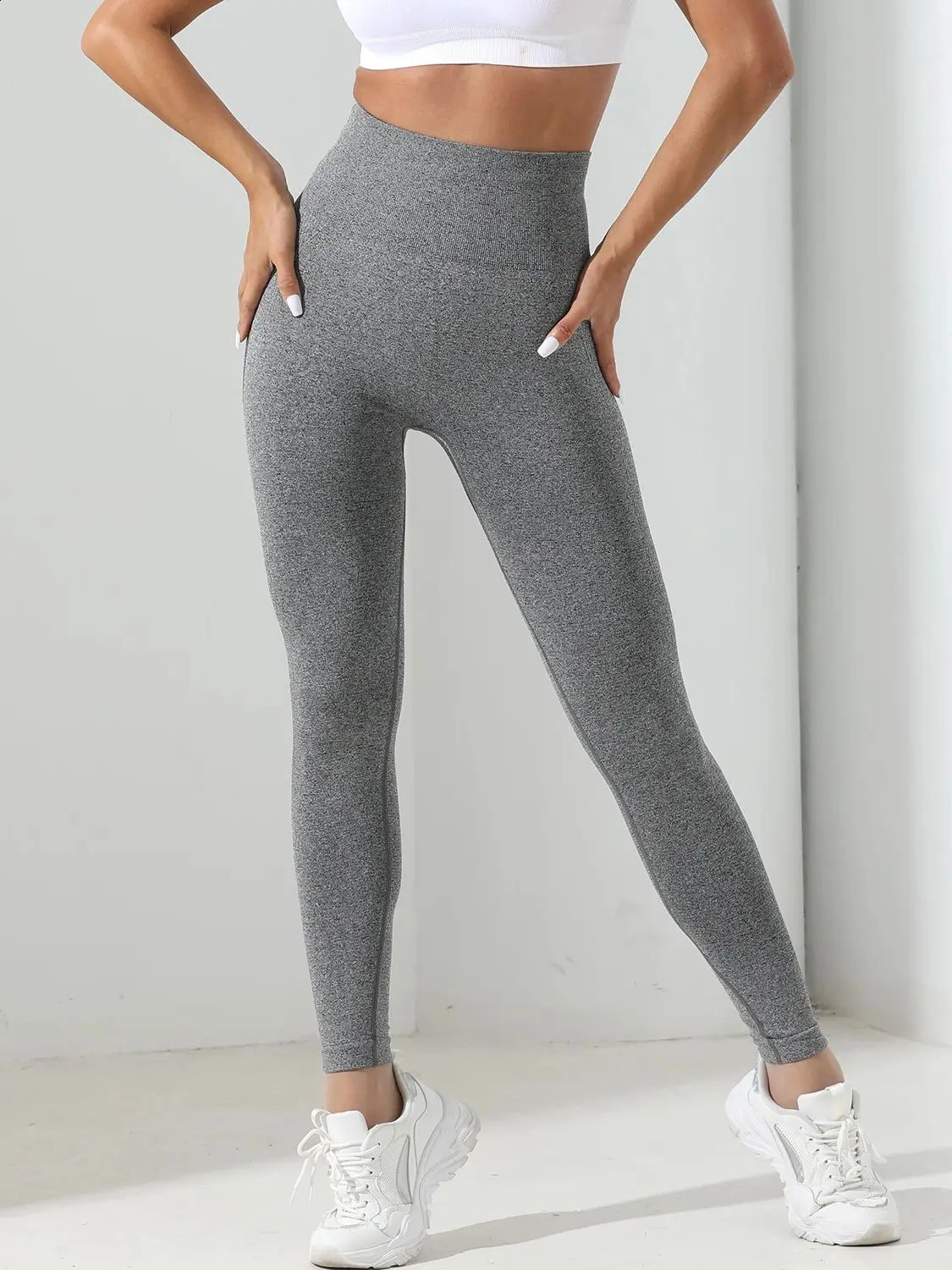 Gradient Leggings Fitness Women High Waist Workout Jogging Leggins Push Up Pants Gym Tights Stretch Energy Sportswear 251022