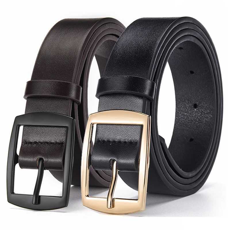 New Fashion Mens Metal Pin Buckle Belt Leisure Business Accessory Designer BeltFor Jeans Waist Strap Plus SizeFor Ideal GiftsXJ251023
