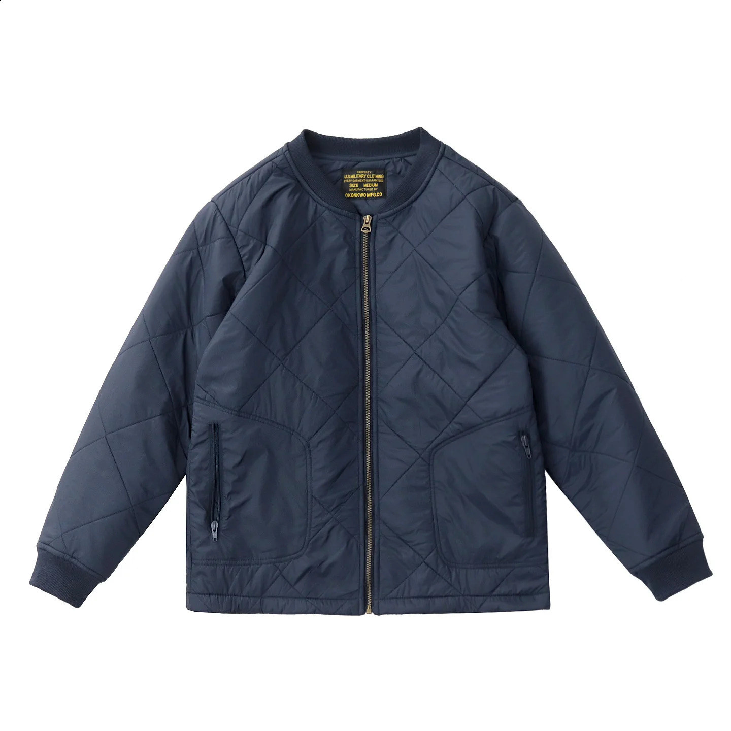 2026 Autumn Winter American Retro Improved M43 Inner Liner Jacket Mens Amekaji Cotton Quilted Cold Weather Uniform Caot 251023