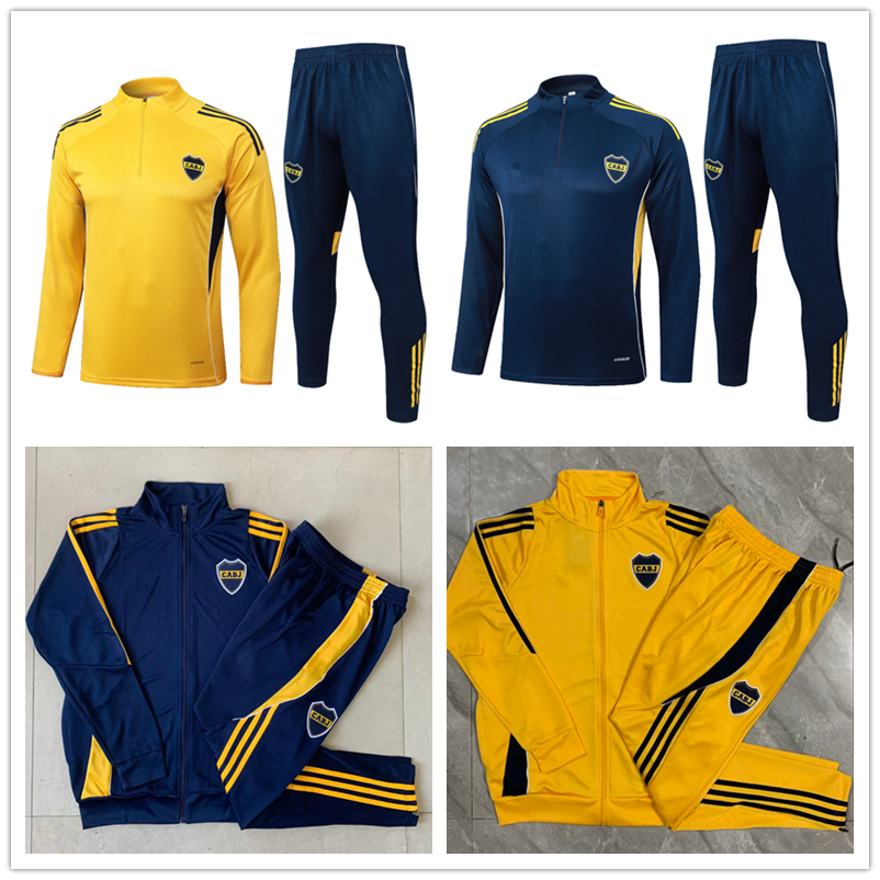 2025 26 men Boca Juniors tracksuit jacket Soccer Sets 25 26 CAVANI training sportswear training wear