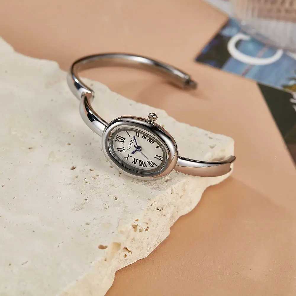 Fashionable Luxury Elegant ladies Bracelet Watch Roman Numeral Oval Waterproof Womens Quartz Watch reloj L251023