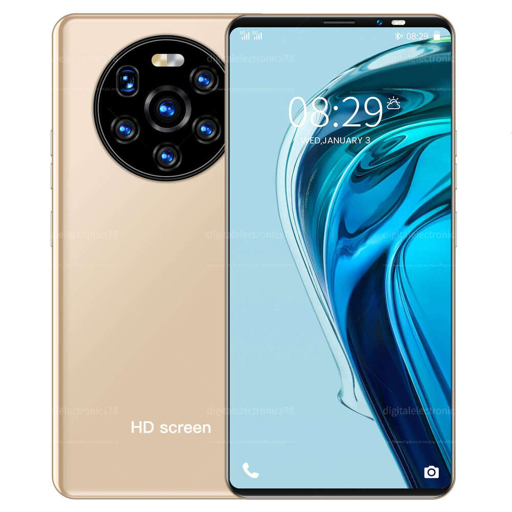 Mate50pro Large Screen HD 5.8Inch Smartphone 6000mAh Battery 32+64MP Camera Snapdragon 8 Elite Dual Sim phones