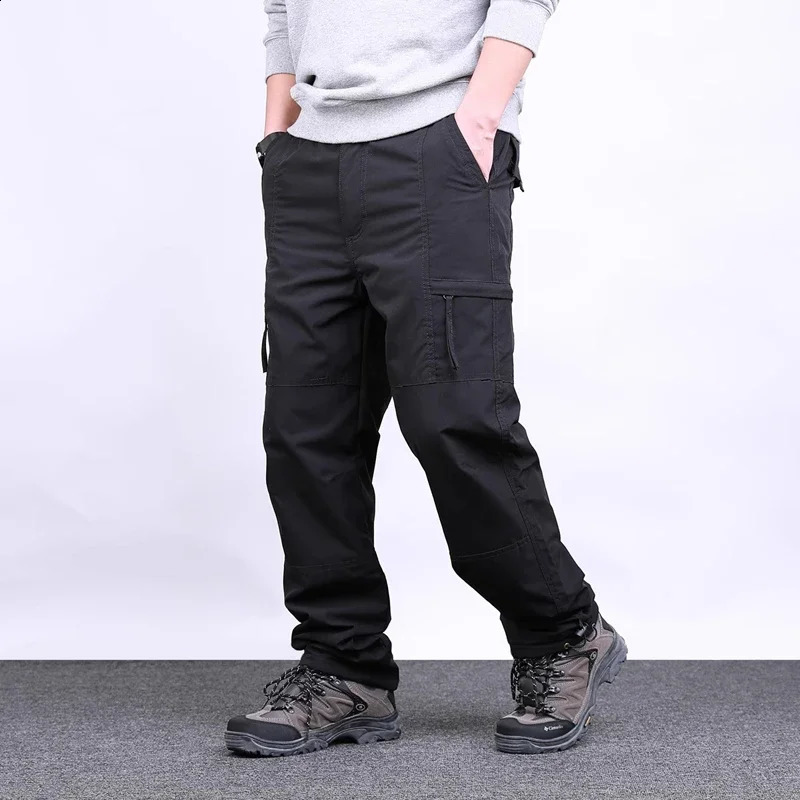 Ski Snowboard Pants Men Warm Fleece Softshell Fishing Hiking Climbing Windproof Breathable Snow Trousers 251023