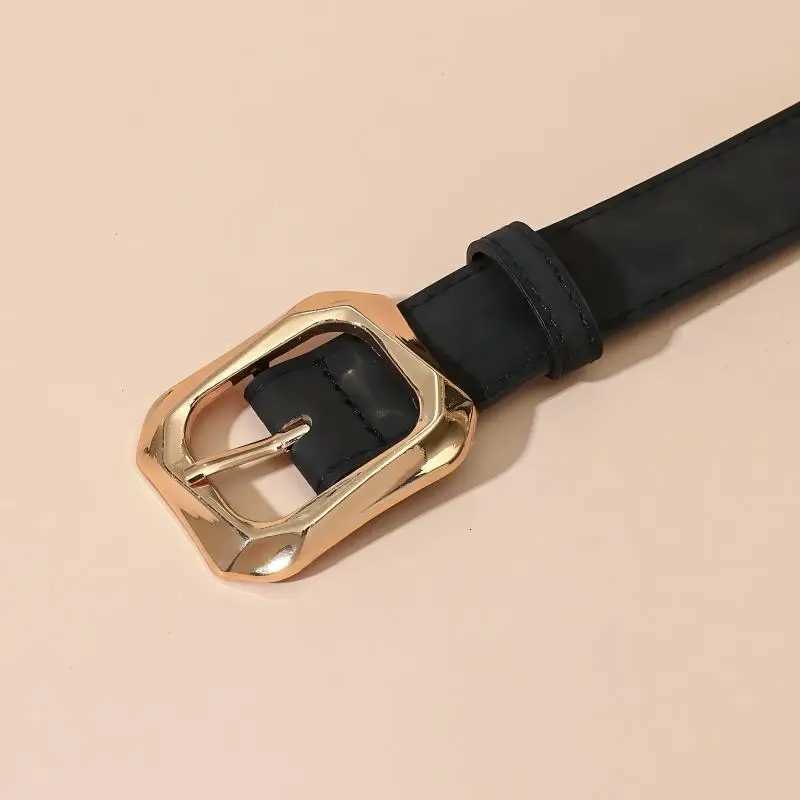 Retro frosted belt for womens summer versatile trendy fashionable personalized decorative beltXJ251023