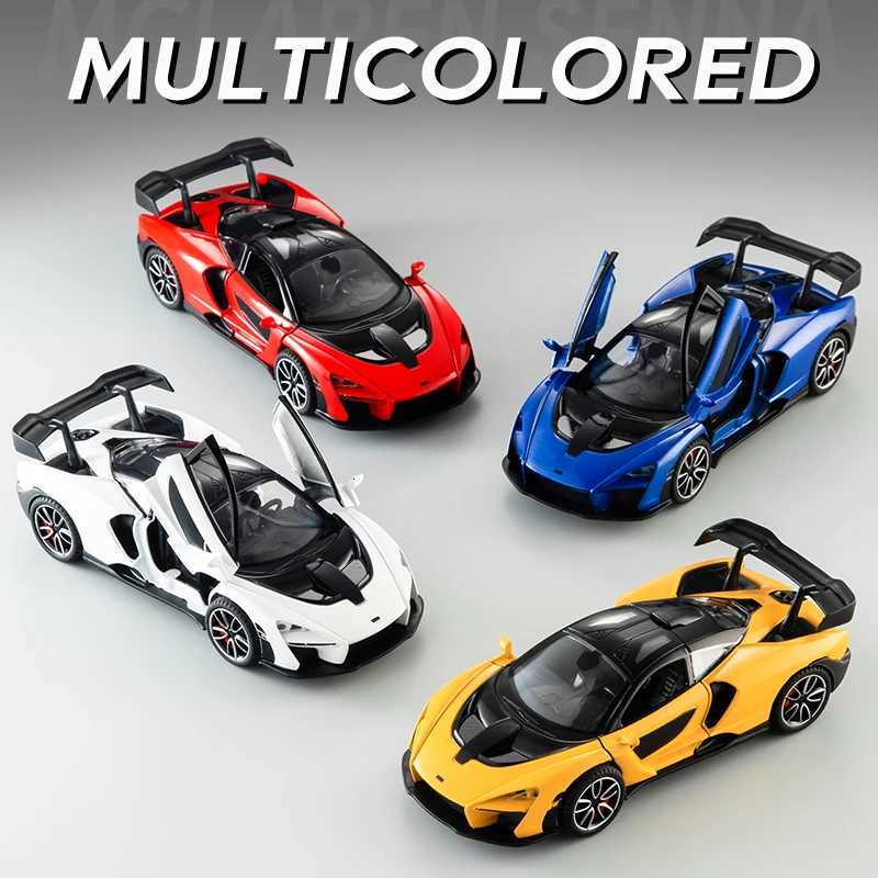 132 Diecast Metal simulation McLaren Sport car Alloy Exquisite model sound light boys toy gift Collection model carT251023