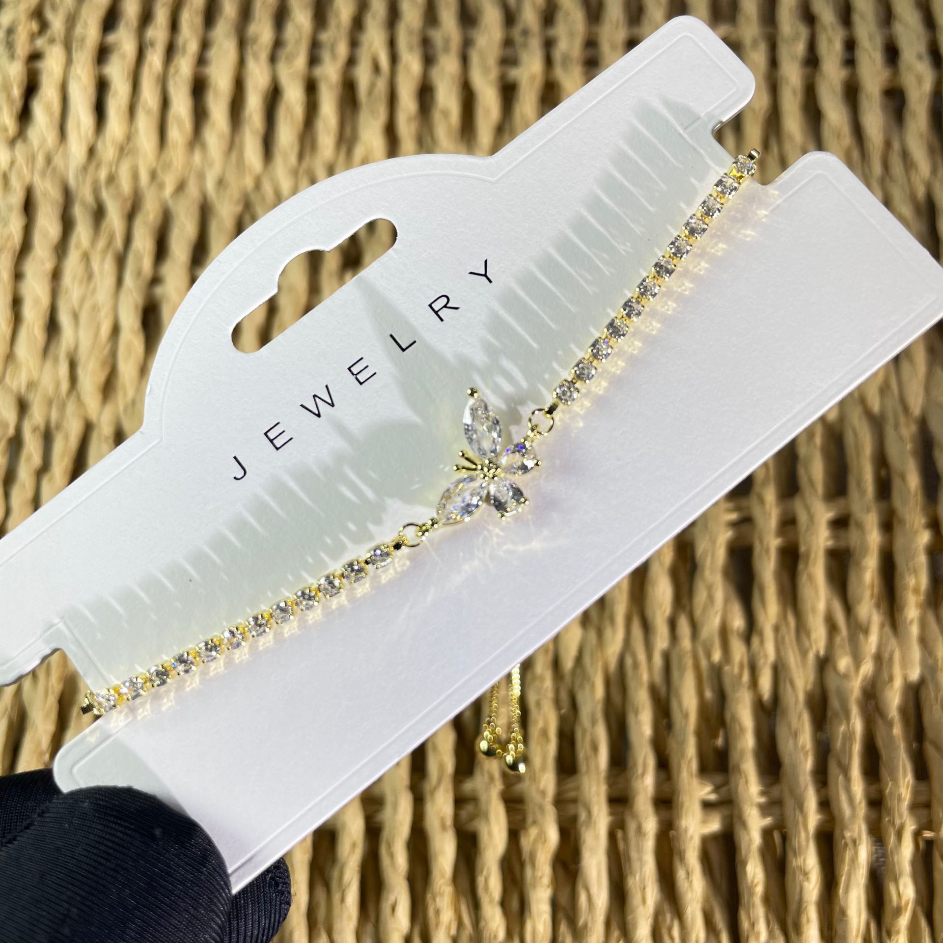 Designer bracelet Flower Colored Zirconia Snowflake Blue Eye Bracelet Four Leaf Clover Adjustable Bracelet Natural Shell Bow Bracelet free shipping