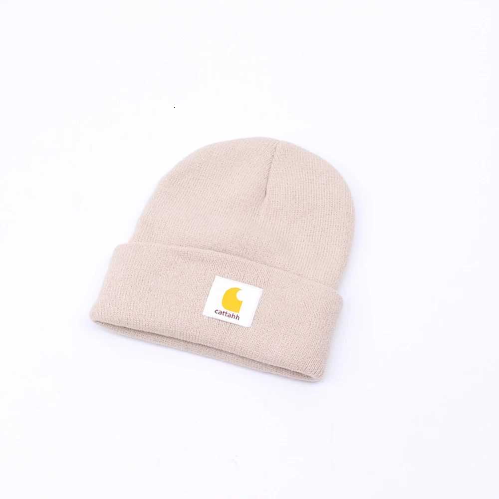 new brand niche knitted hat for wen in autumn and winter warm plover cold hat street shot styling wool hat trendyW251023