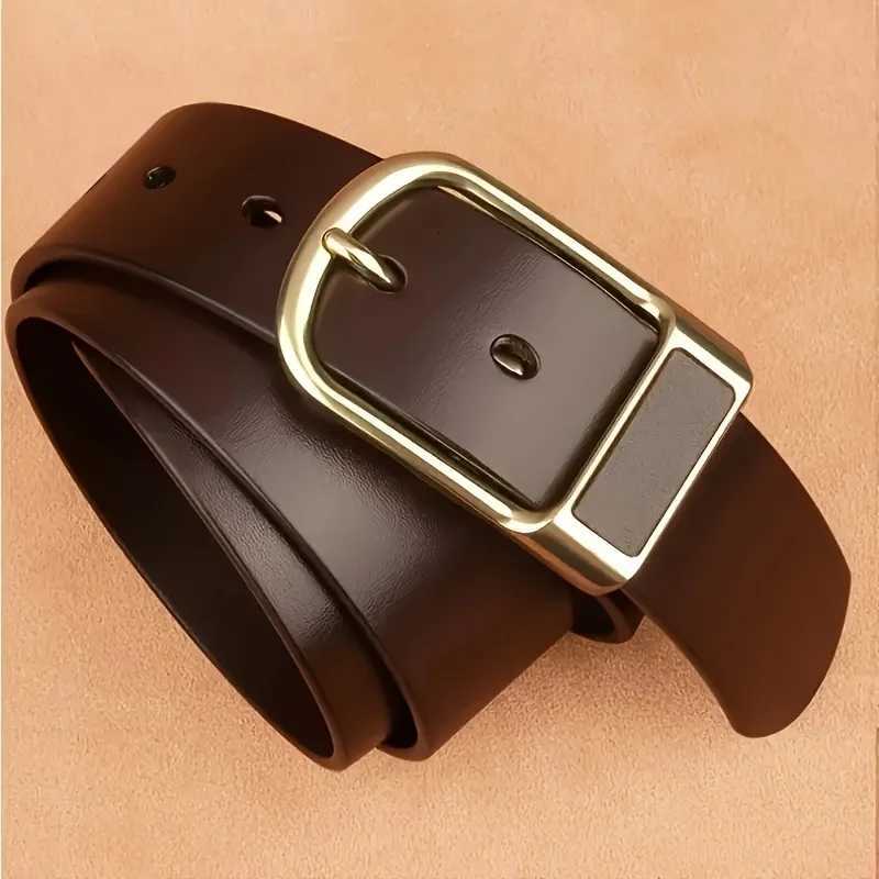 Mens Trendy Casual Belt For Men Coboy Style Belts Pin Buckle Belt Jeans Retro Belt Business Casual BeltXJ251023