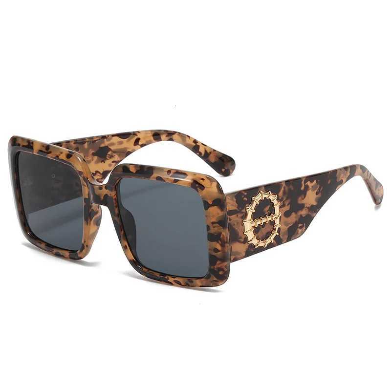 New Oversi Square Sunes Wen Fashion New Vintage Big Frame S Men Sun es UV400 Eyewear Ocos Gafas De SolW251023