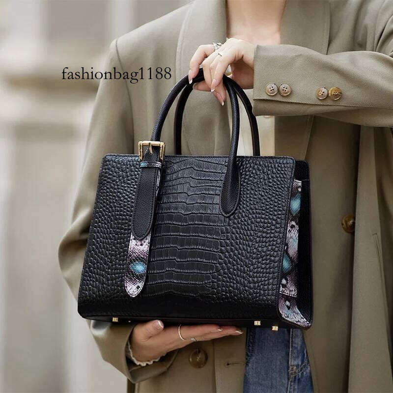 New Arrived Genuine Leather Handbag Classical Single Shoulder Bag Business Fashion Women Purses High Quality#YC361