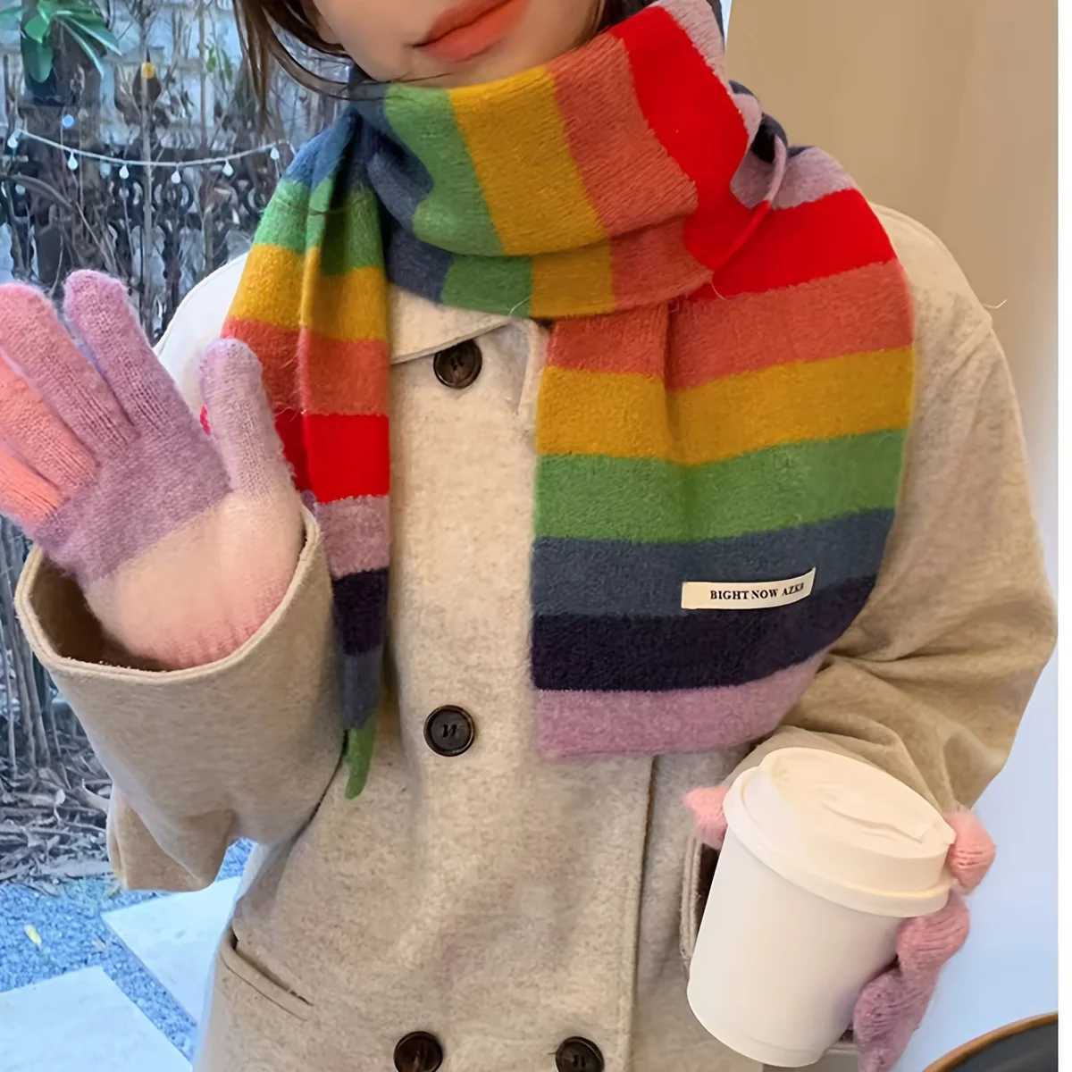 Korean Style Winter Thick Warm Scarf Women Cashmere Shawl and Wraps Neckerchief Bufanda Female Long Tessel Echarpe 2025 J251113