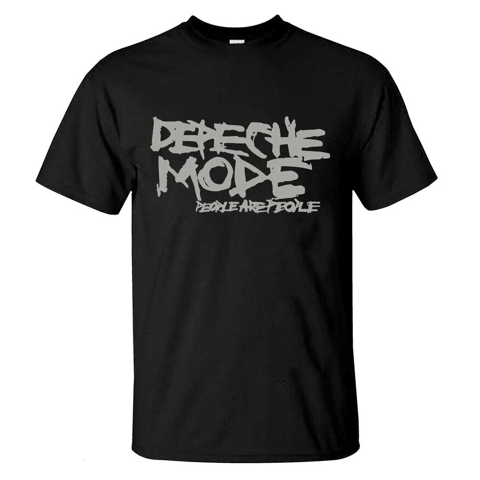 2024 Amazing Tee Men Rose Tops Black By Depeche Mode T Shirt Casual Oversized Doublesided Male Casual Graphic Streetwear unisexXJ251023