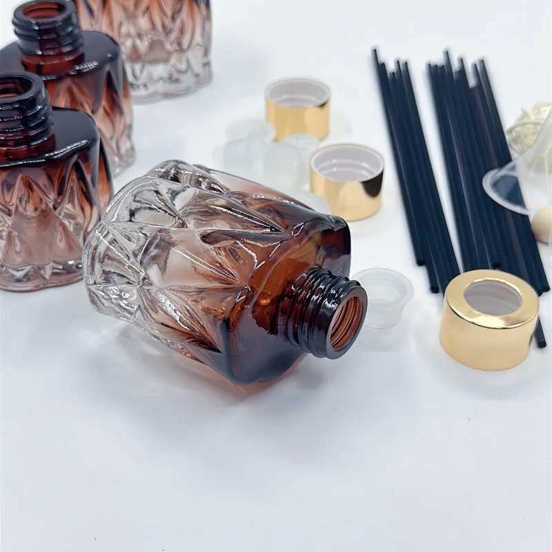 4 Pieces of Fireless Aratherapy Bottles Empty Bottles SelfInstalled Essential Oil Diffuser Desktop Decoration Volatile Bottles DIY Per Bottles Y251023