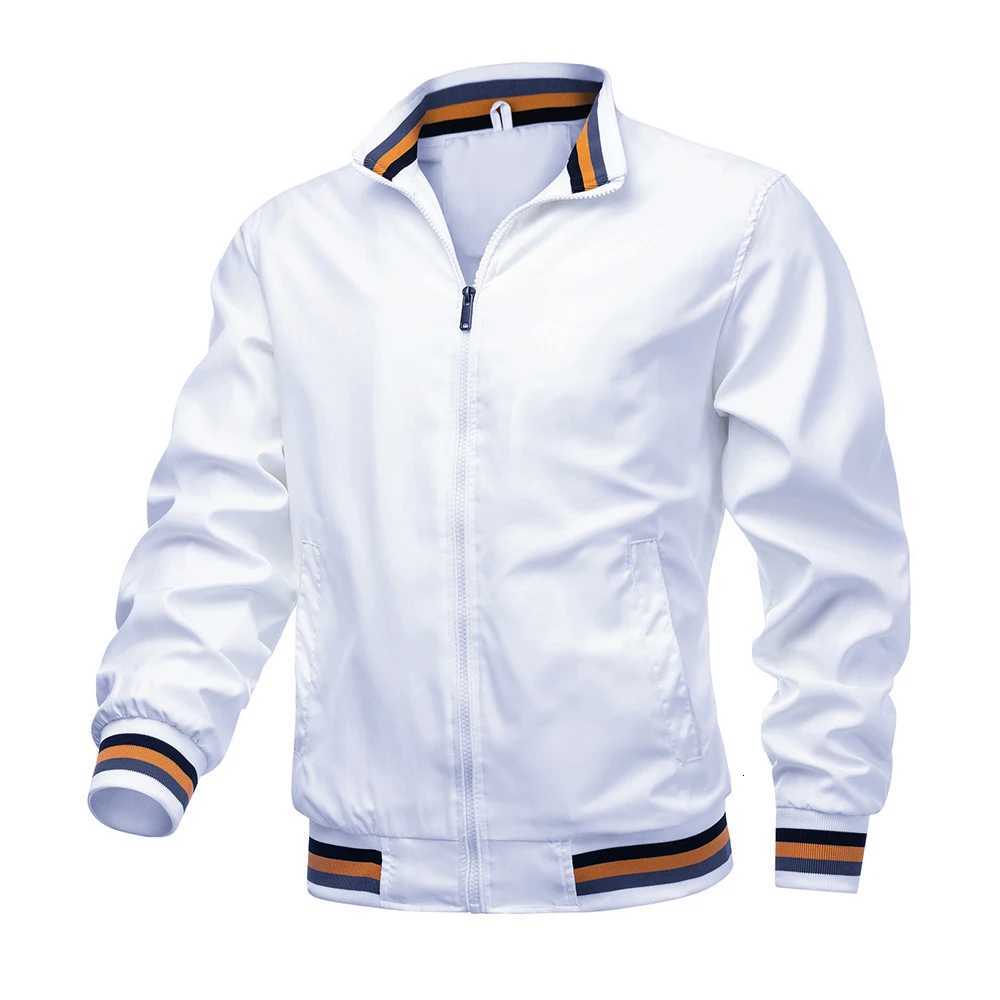 New Jackets for Men Spring Fahsion Outwears Solid Color Casual Ropa Hombre Coats Racing Windbreaker Mens Jacket Plus Size 5XL W251023