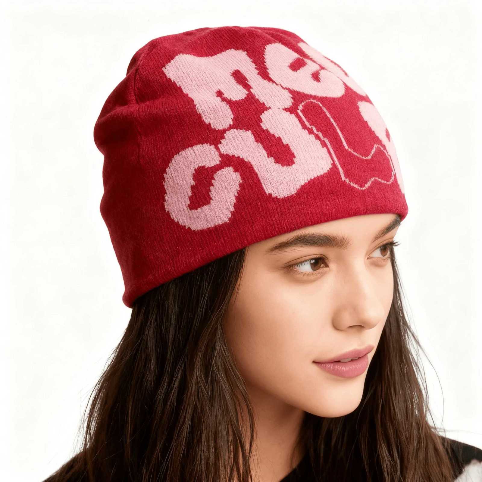 MEA Culpa Beanie Knitted Hat Y2K Fashion Street Style Soft and Stretchy for Mens Womens Warm Knitted HatXJ251023