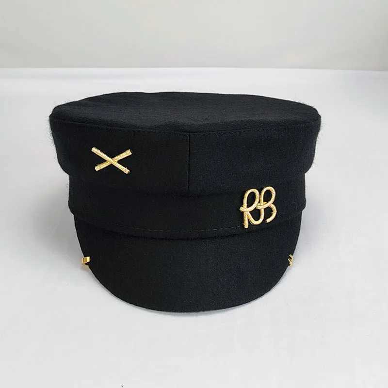 Designer Brand Earring Woon Newsboy s for Wen tter Militray Hat Flat Top Casual Gorras Visor Navy HatsW251023