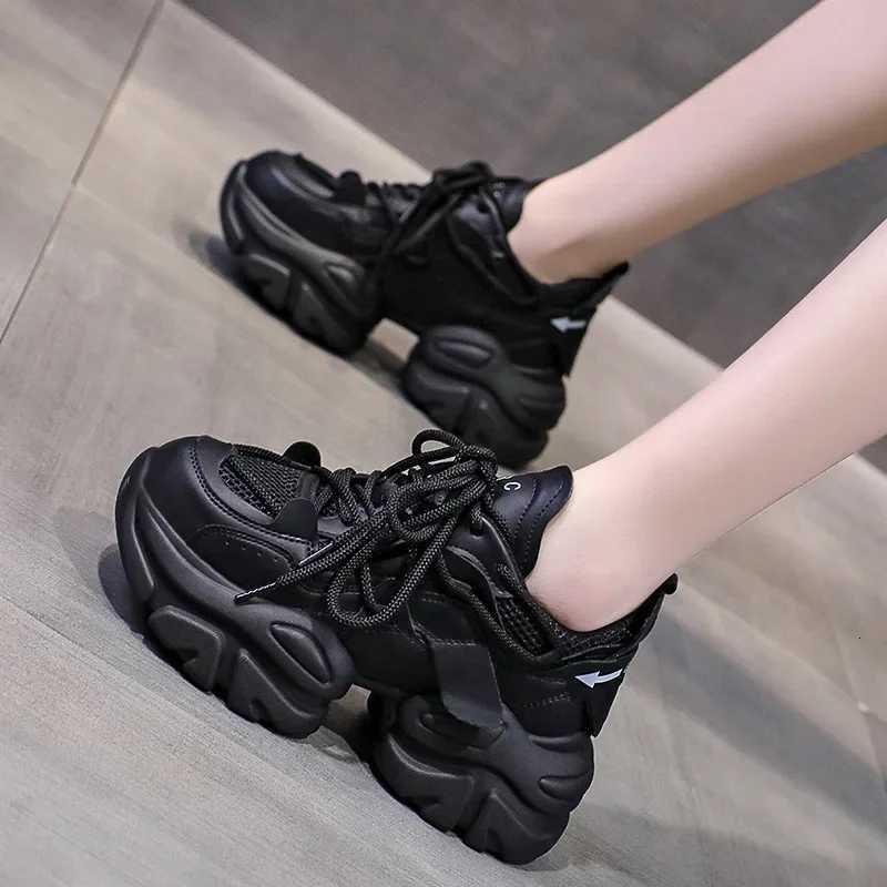 New Fashion Women Tennis Shoes Chunky Sneakers for Women Spring Autumn Thick Bottom Dad Shoe Ladies PU Leather Platform Sneakers Z251022