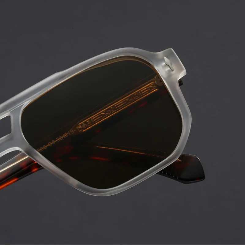 Vintage Punk Pilot Square Sunglasses Women For Men Fashion Luxury Brand Designer Shades Outdoor Driving Popular Male Sun GlassesW251023