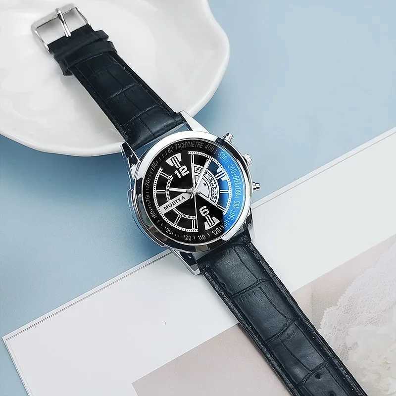 Fashion Mens Watch Luxury Leather Band Quartz Wrist Business Watch Simple and Stylish Dress Wristwatch Men Clock Sport WatchesL251023