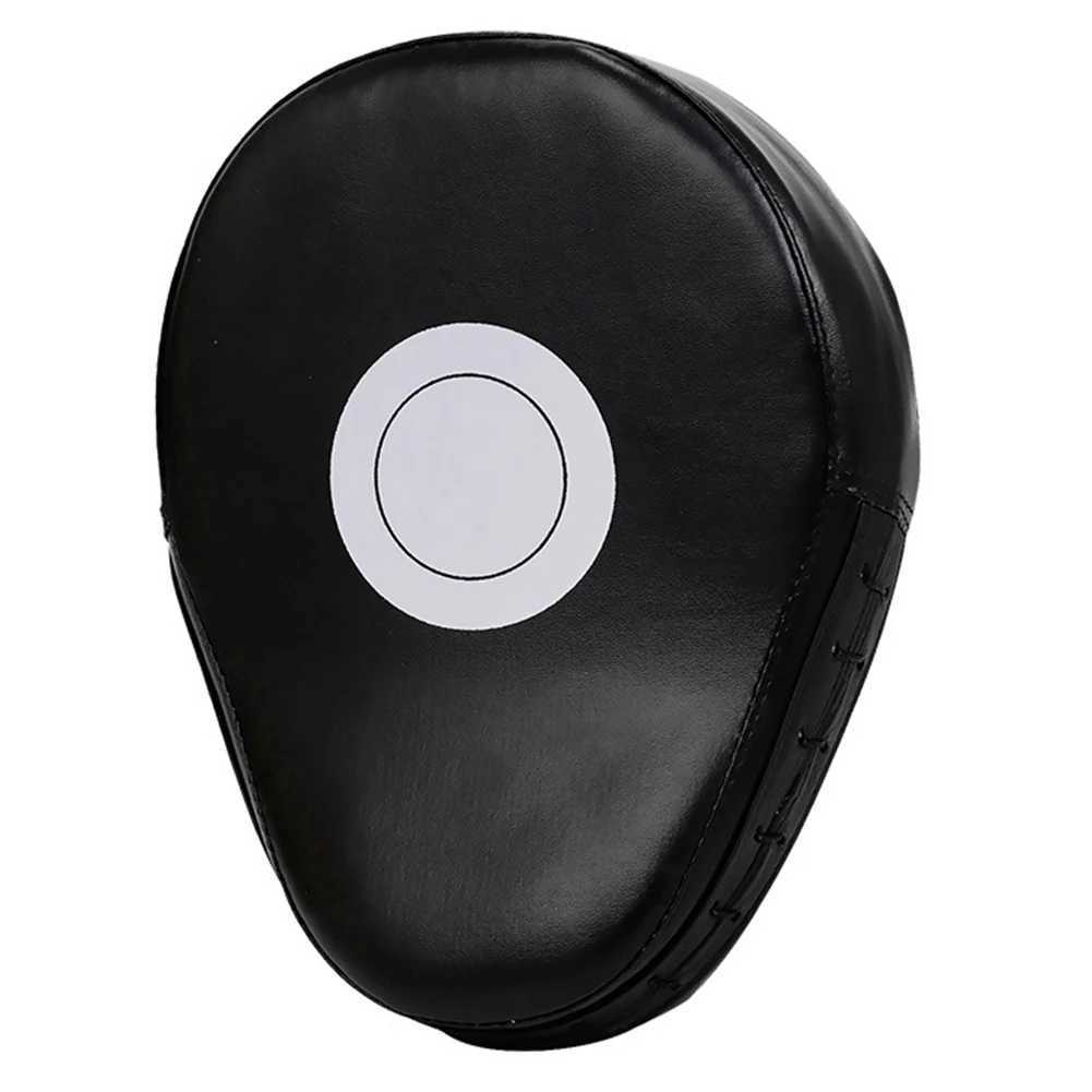 Curved Boxing Hand Target PU Leather Curved Punching Target Bag Breathable Kick Boxing Gloves Pad for Martial Art Sanda Training Y251023