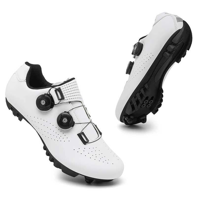 New Cycling Sports Shoes Men MTB Pedal Bicycle Shoes Women Lightweight Road SelfLocking SPD Racing Shoes Unisex Cycling Shoes J251023