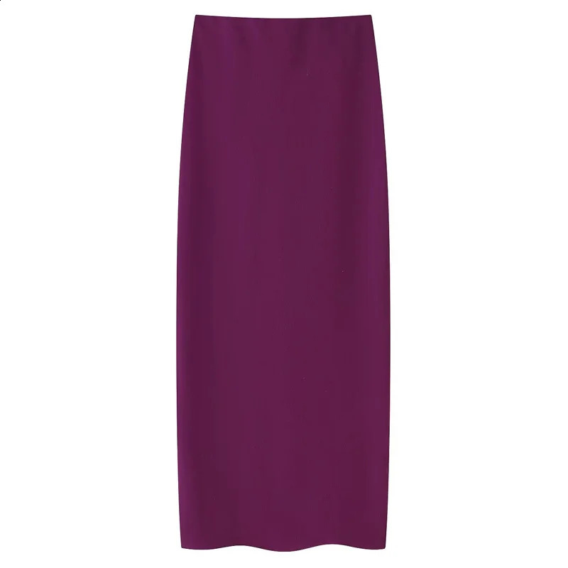 MUJER 2025 Womens Skirt 2 Piece Set Halter Crop Top Female High Waist Midi Skirts Sets for Women Backless Tops Two Outfit 251016