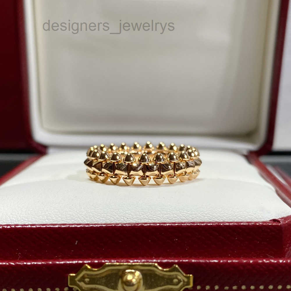 ring for Series woman designer Willow spike Gold plated 18K T0P quality official reproductions fashion luxury classic style anniversary gift with box 001