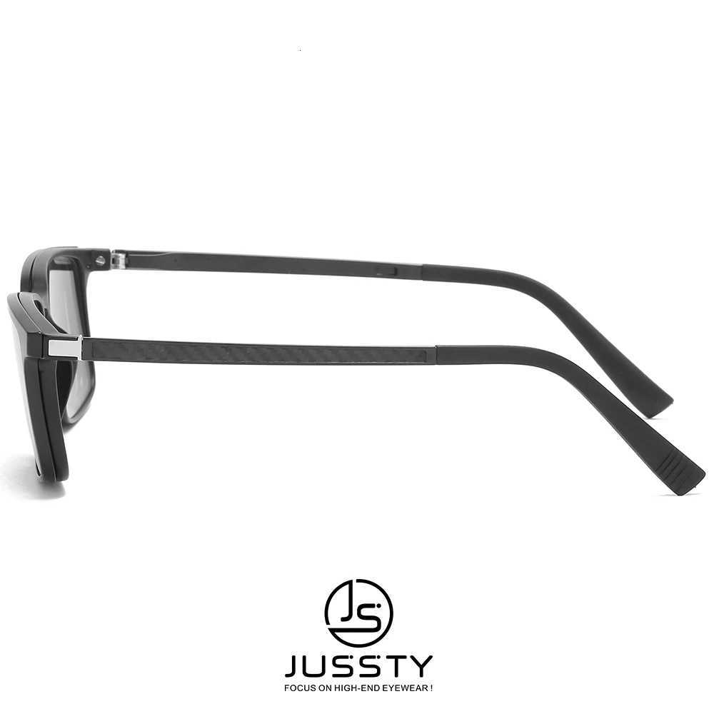 Progressive Prescription Glasses Men 3 in 1 Polarized Magnetic Clip on Sunglasses Male Optical High Myopia Multifocal EyeglassesW251023