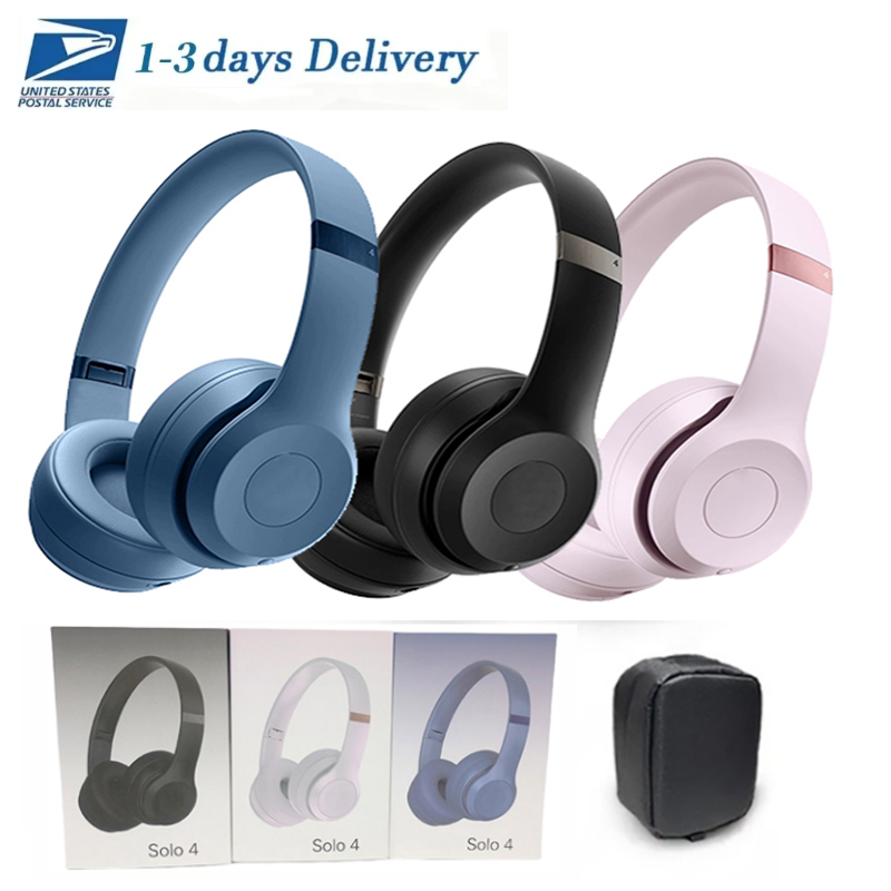 wireless solo 4 Over-Ear Bluetooth headphones Hi-Res audio quick usb-c charge earbuds Play foldable Portable Works