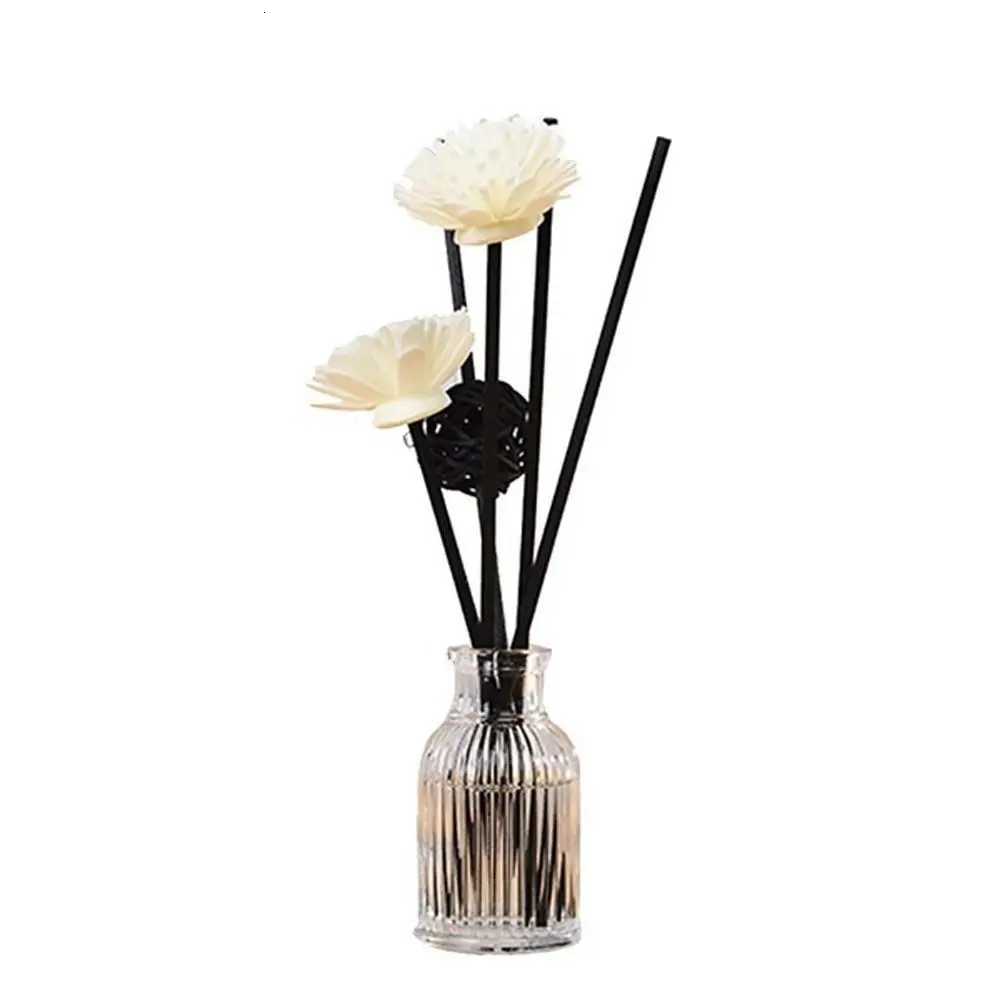 Essential Oil Handmade Rattan Black for Bedro Tolit Diffuser Sticks Aratherapy He Decor Replacement Fiber Y251023