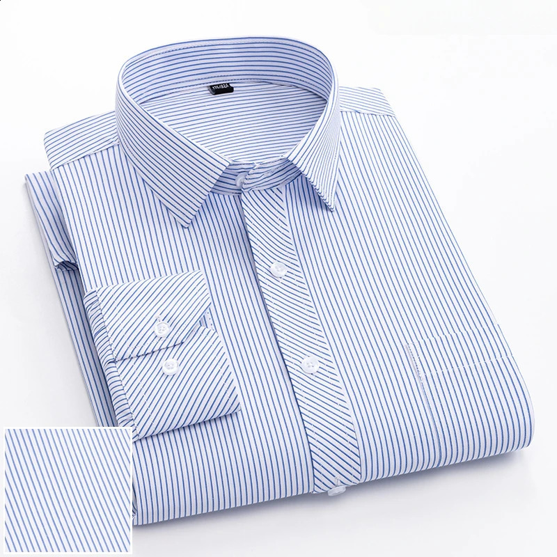 in shirt elegants cotton longsleeve shirts for men slim fit Casual plain shirt plaid tops soft houndstooth clothes 251021