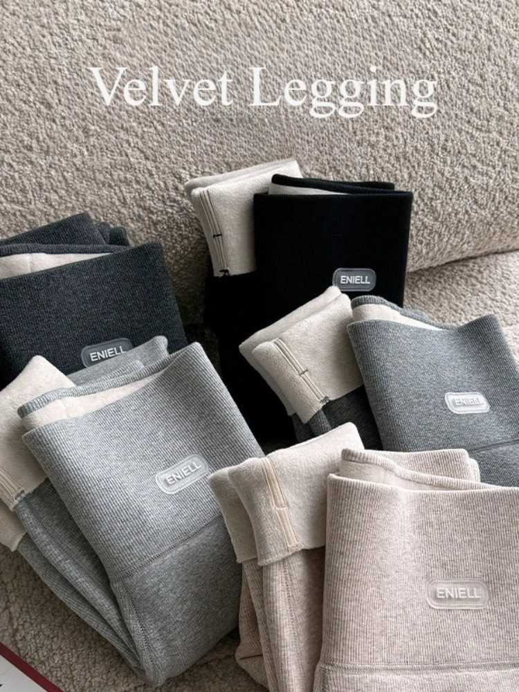 Autumn Winter Womens Leggings Tight Velvet Warm Thick Fleece Cotton Pants High Waist Black Thermal Shiny Leggings for WomenT251023
